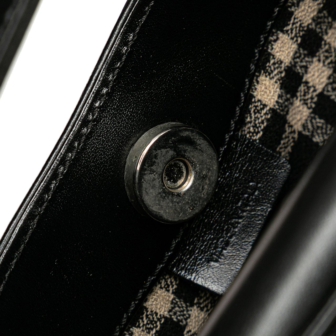 Burberry Leather Shoulder Bag Zwart