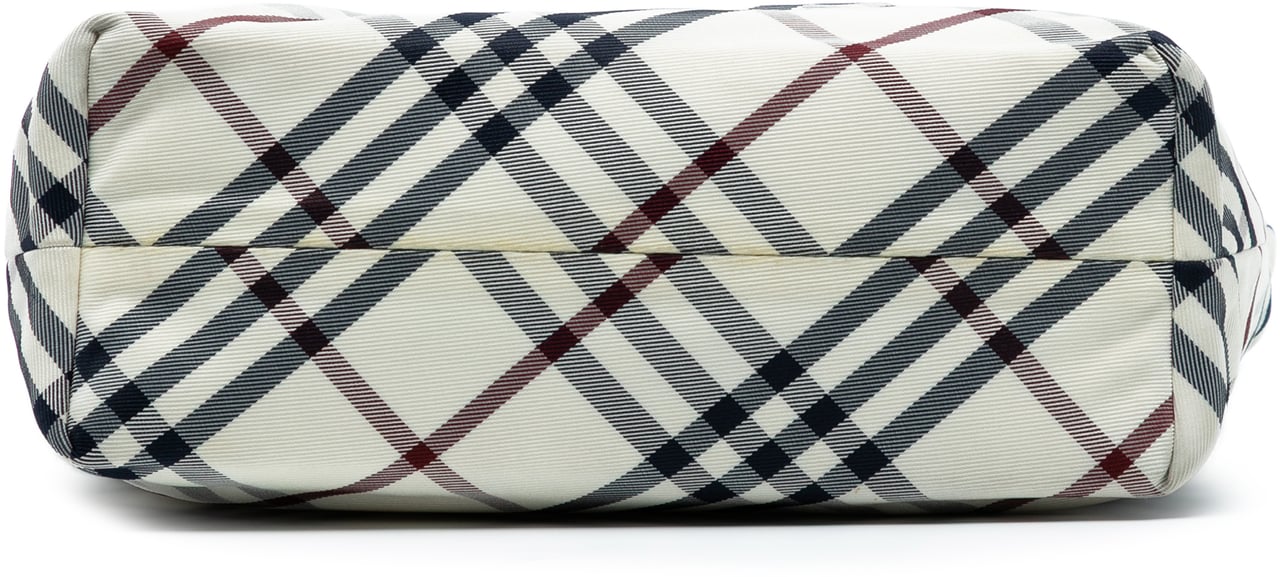 Burberry Nova Check Canvas Tote Bruin