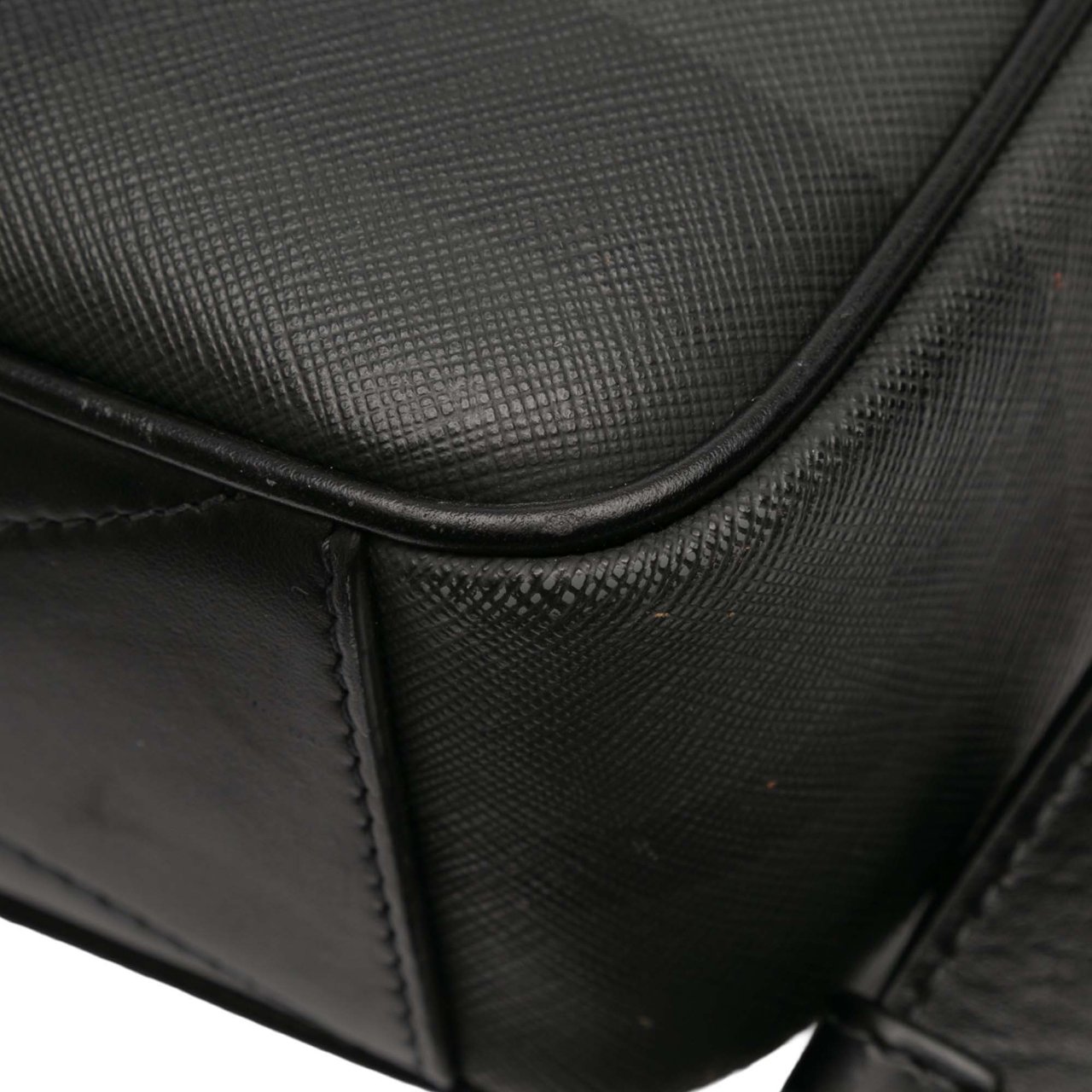 Burberry Coated Canvas Check Paddy Bag Grijs