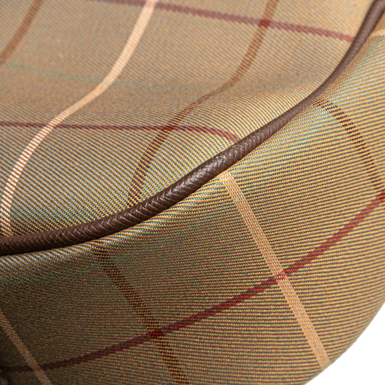Burberry Vintage Check Canvas Clutch Bruin