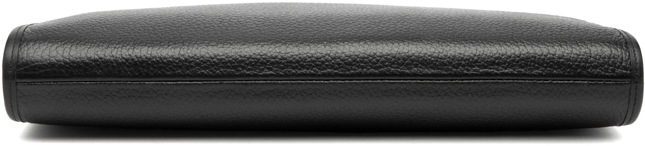 Burberry Leather Clutch Zwart