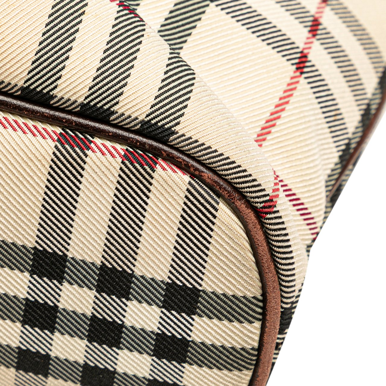 Burberry House Check Canvas Tote Bruin