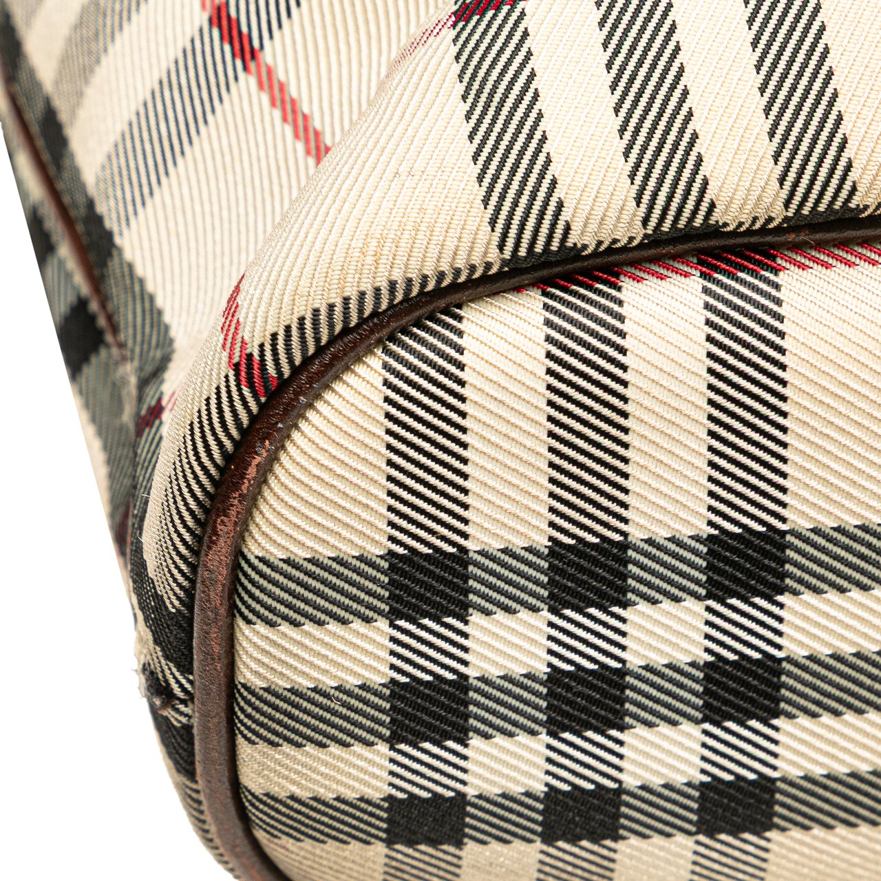Burberry House Check Canvas Tote Bruin