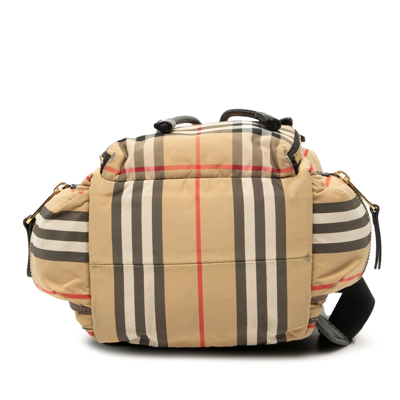 Burberry House Check Canvas Backpack Bruin