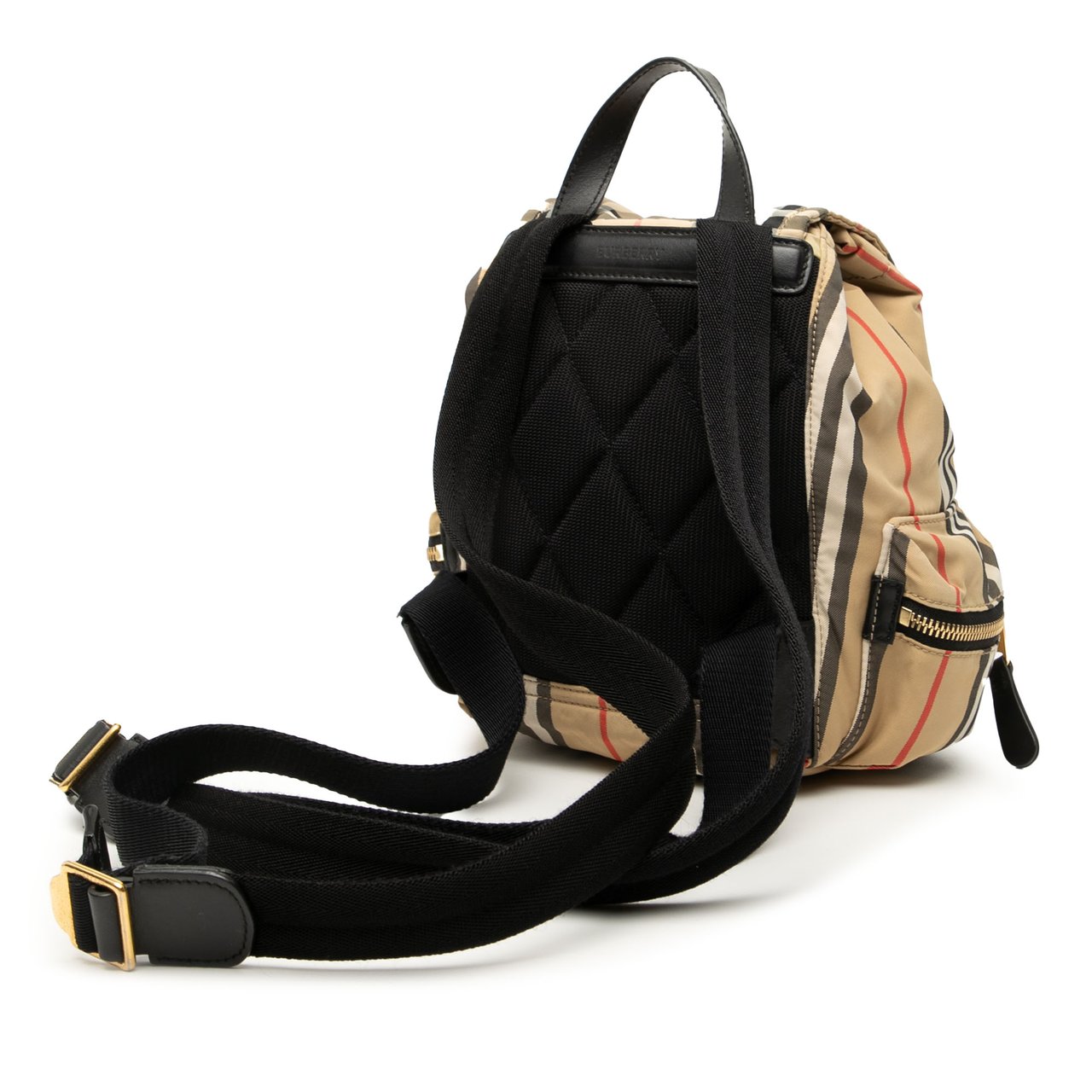 Burberry House Check Canvas Backpack Bruin