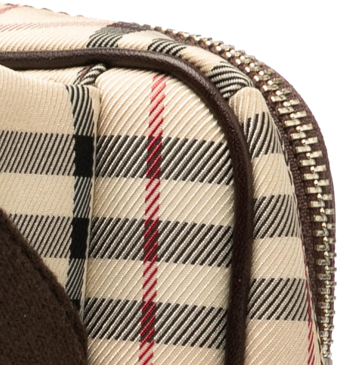 Burberry House Check Canvas Belt Bag Bruin