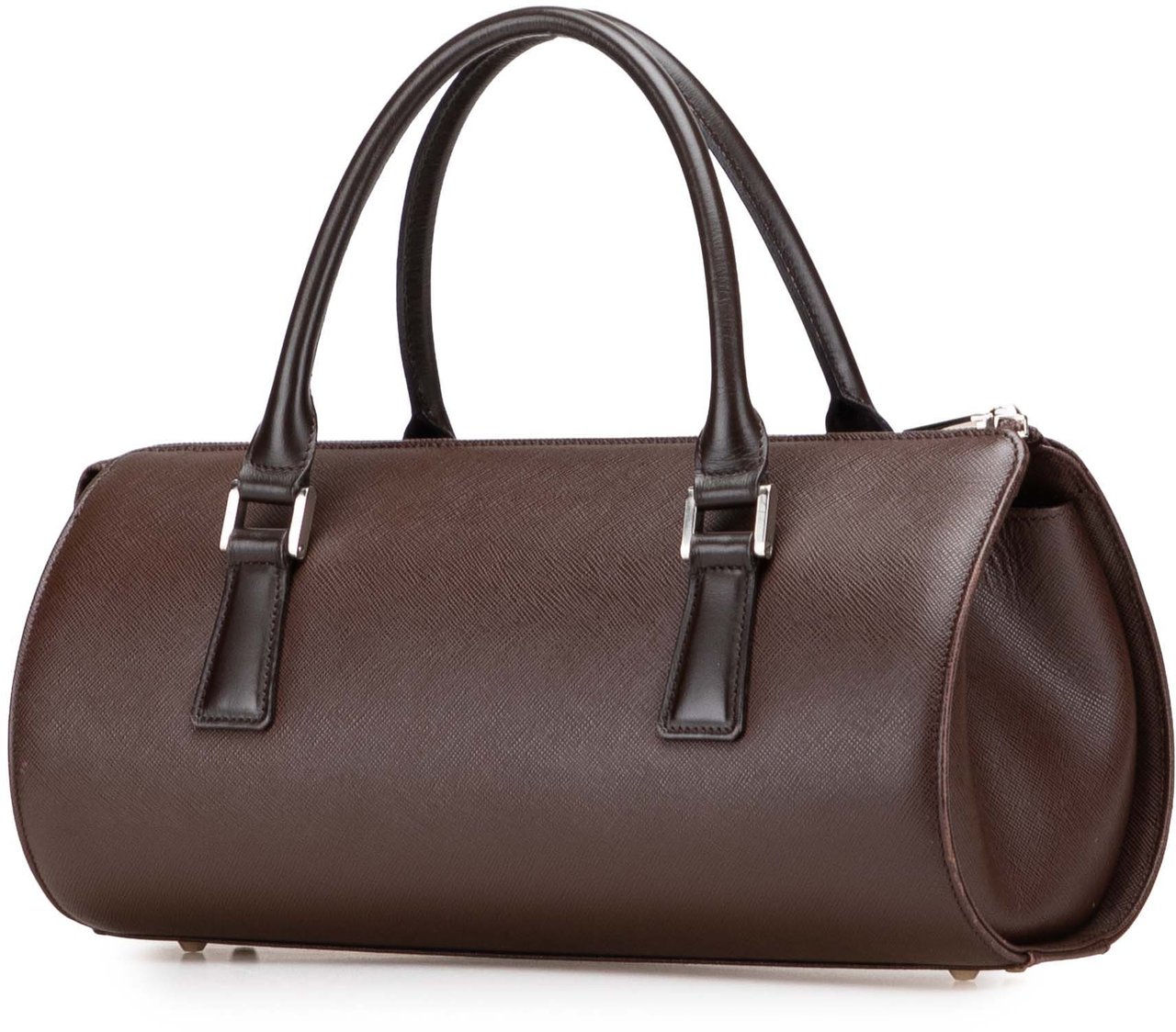 Burberry Leather Boston Bag Bruin