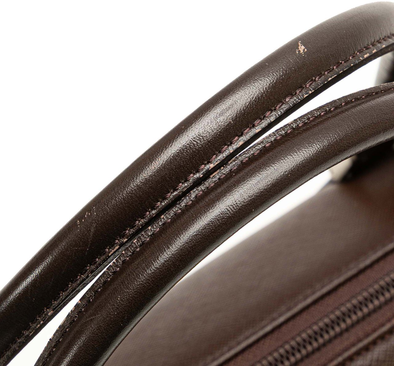 Burberry Leather Boston Bag Bruin