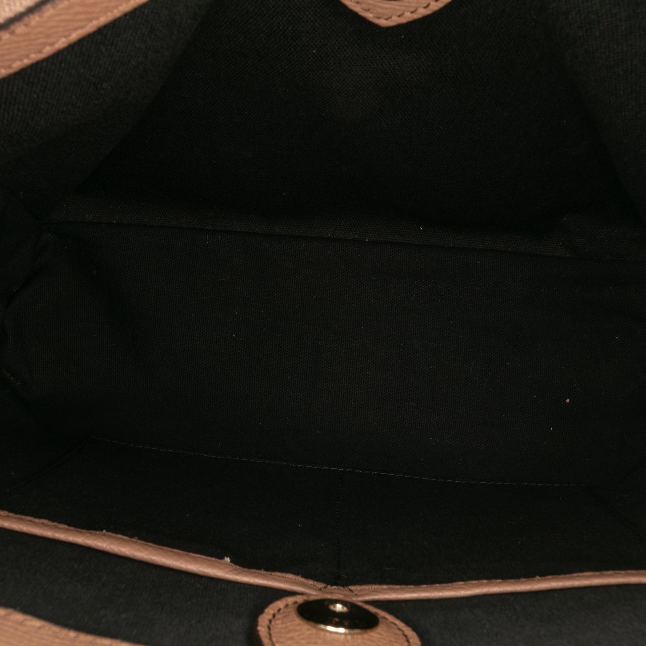 Burberry Medium Leather and House Check Banner Satchel Bruin