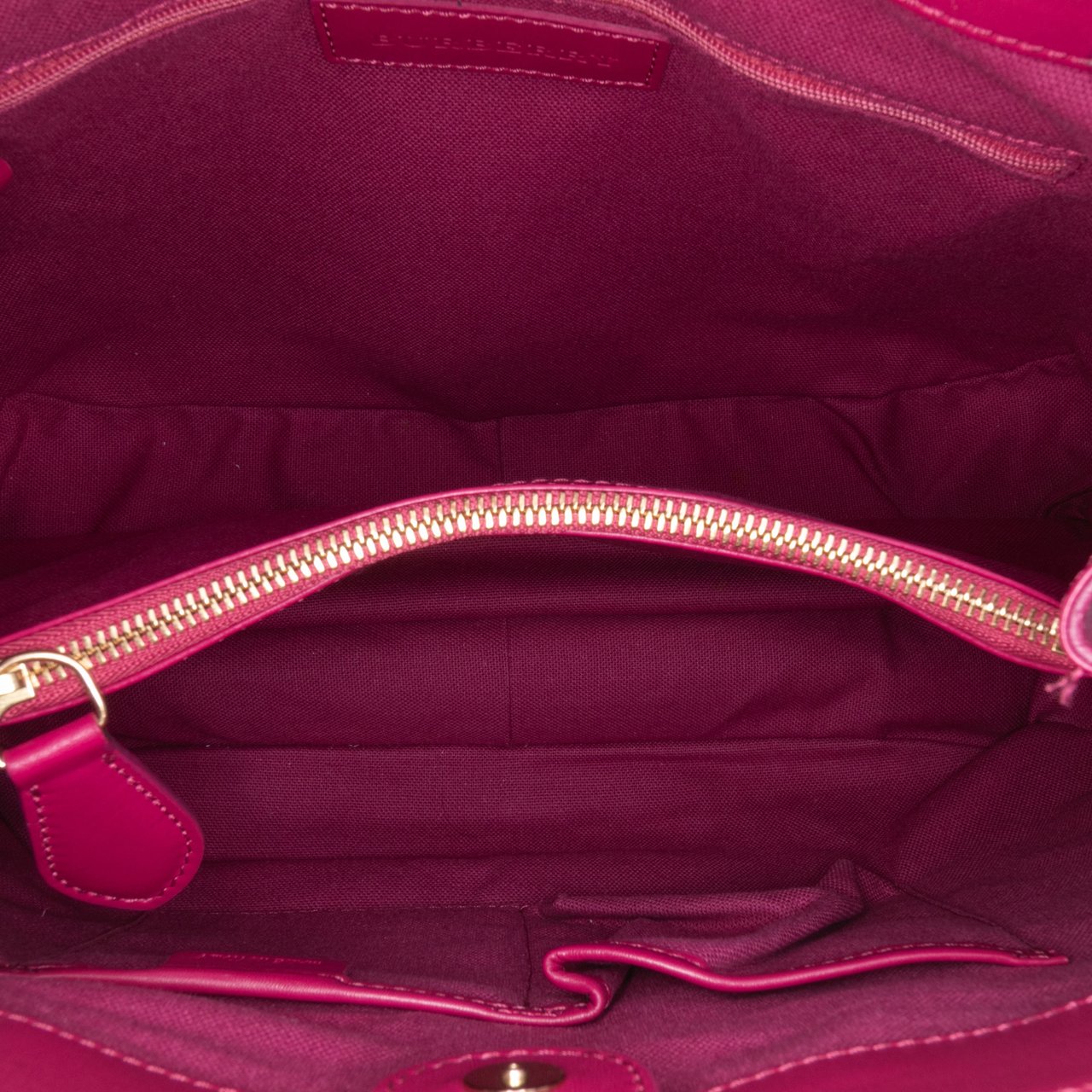 Burberry Haymarket Check Coated Canvas Ravensdon Tote Roze