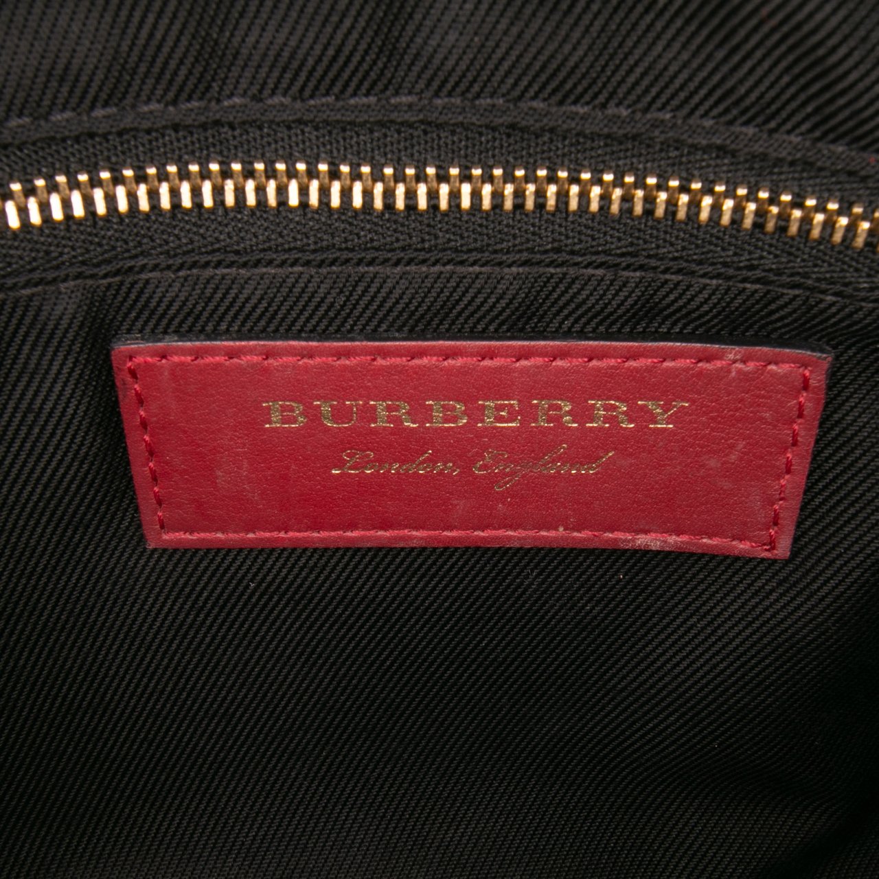 Burberry Haymarket Check Chichester Canvas Crossbody Bruin