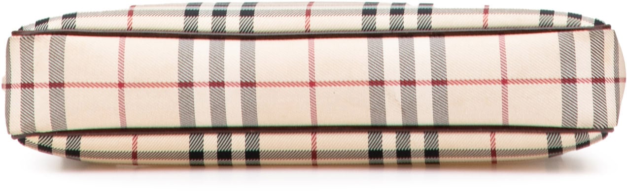 Burberry House Check Canvas Crossbody Bruin