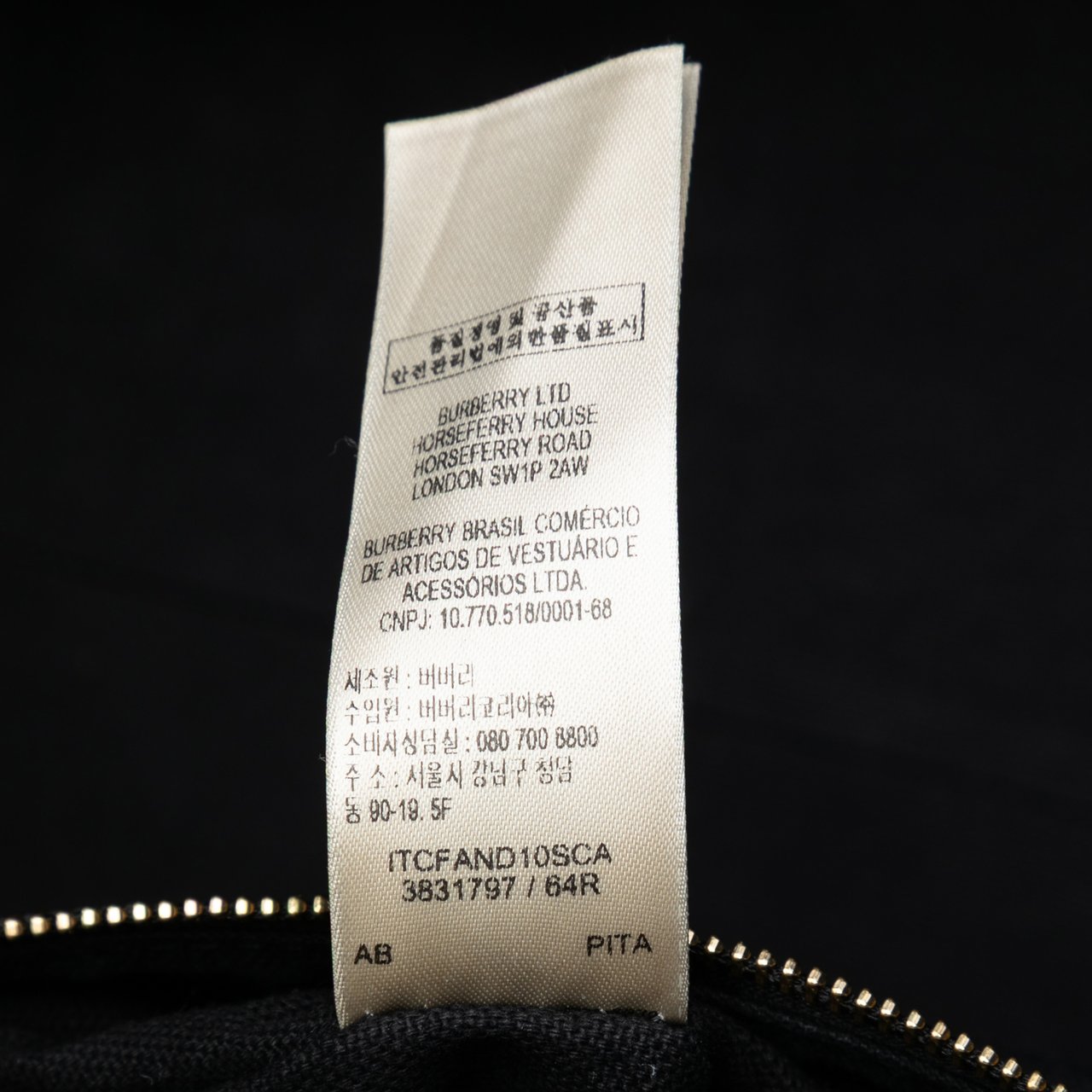 Burberry Small House Check Canvas Canterbury Tote Bruin