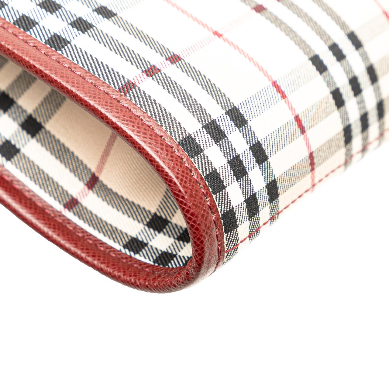 Burberry House Check Canvas Crossbody Bruin