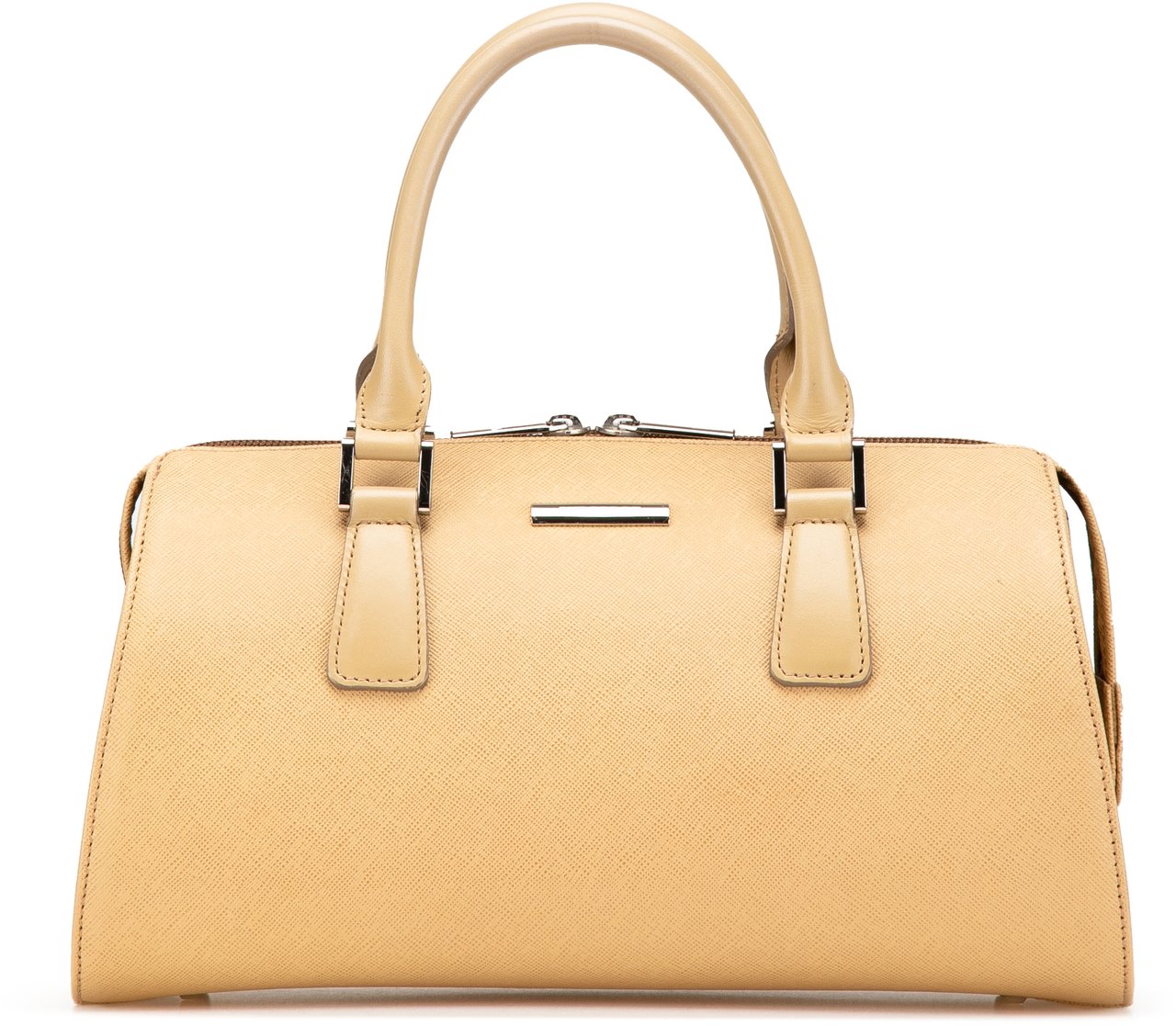 Burberry Leather Handbag Bruin