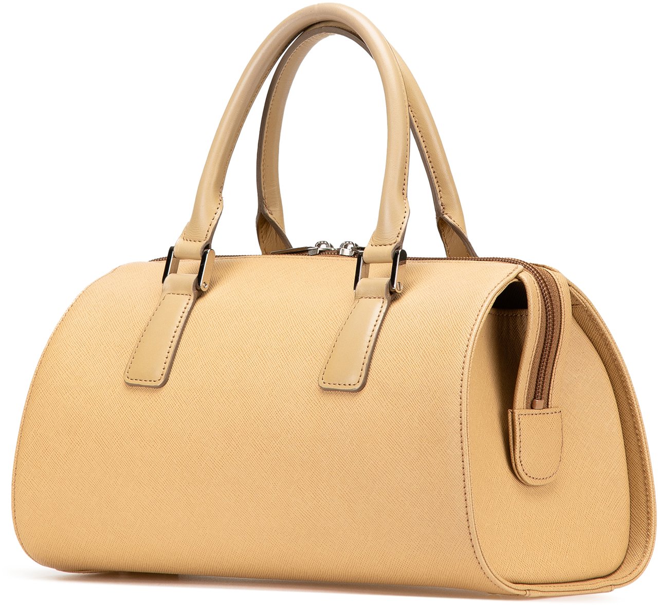 Burberry Leather Handbag Bruin