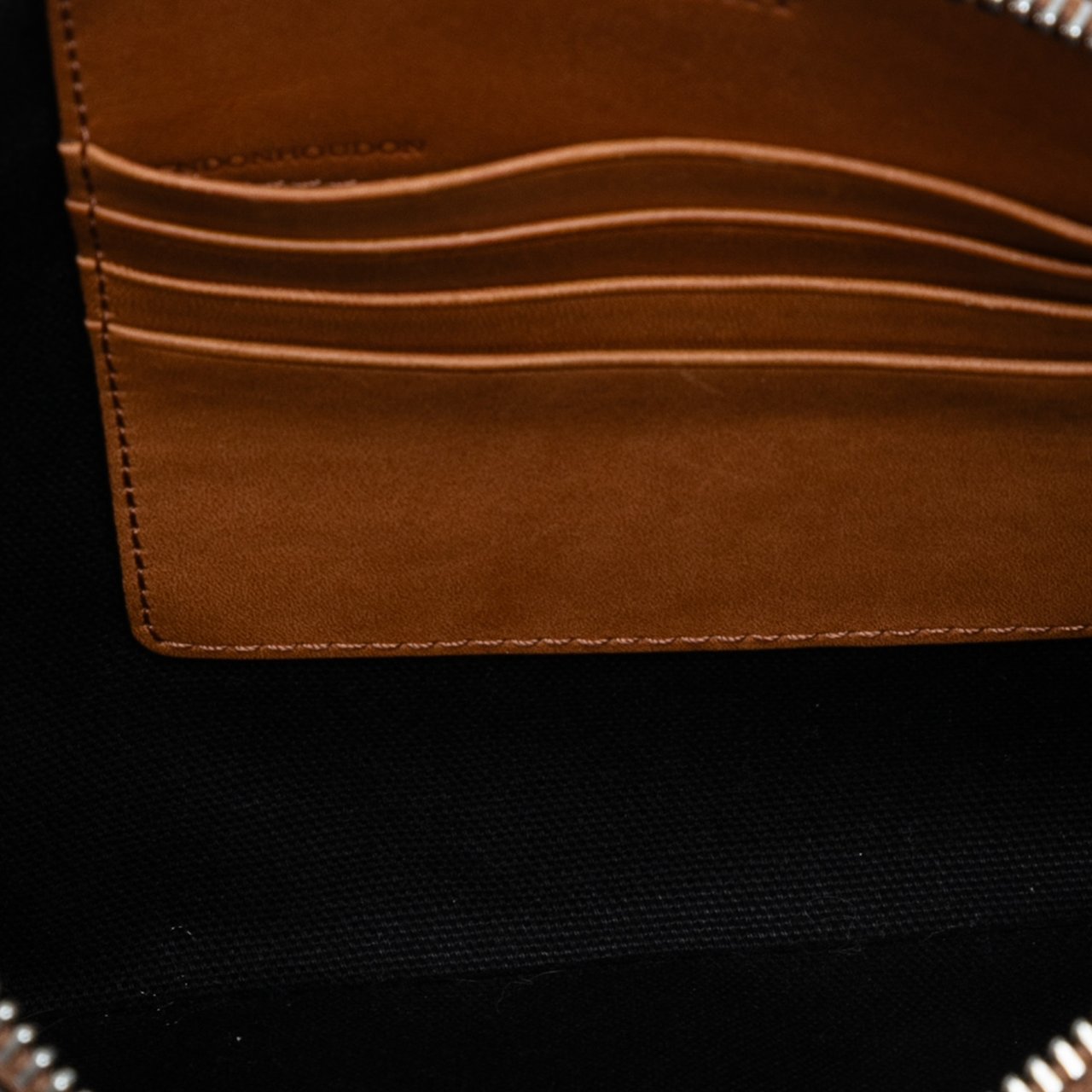 Burberry Mega Check Canvas Peyton Crossbody Bruin