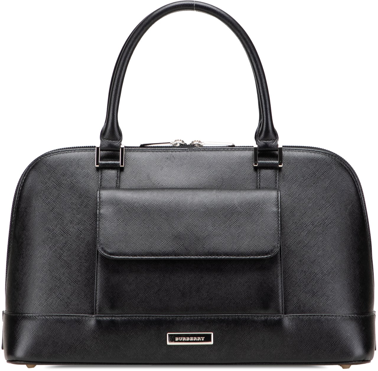Burberry Leather Handbag Zwart