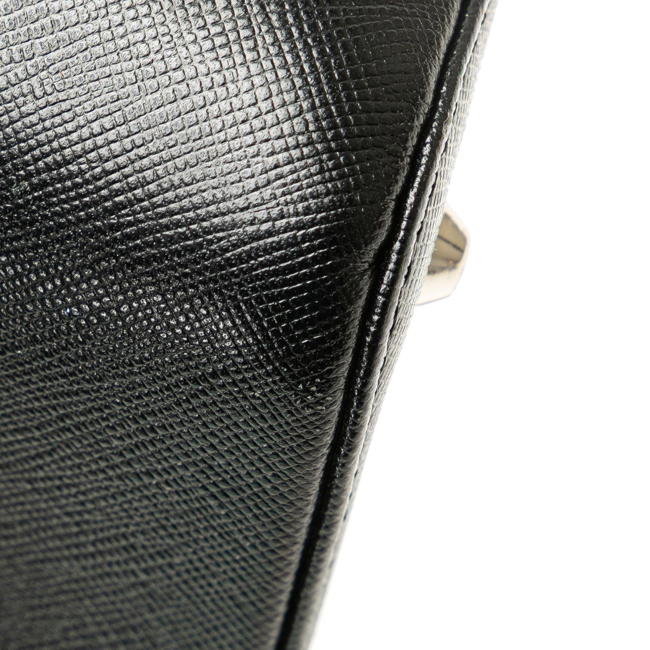 Burberry Leather Handbag Zwart