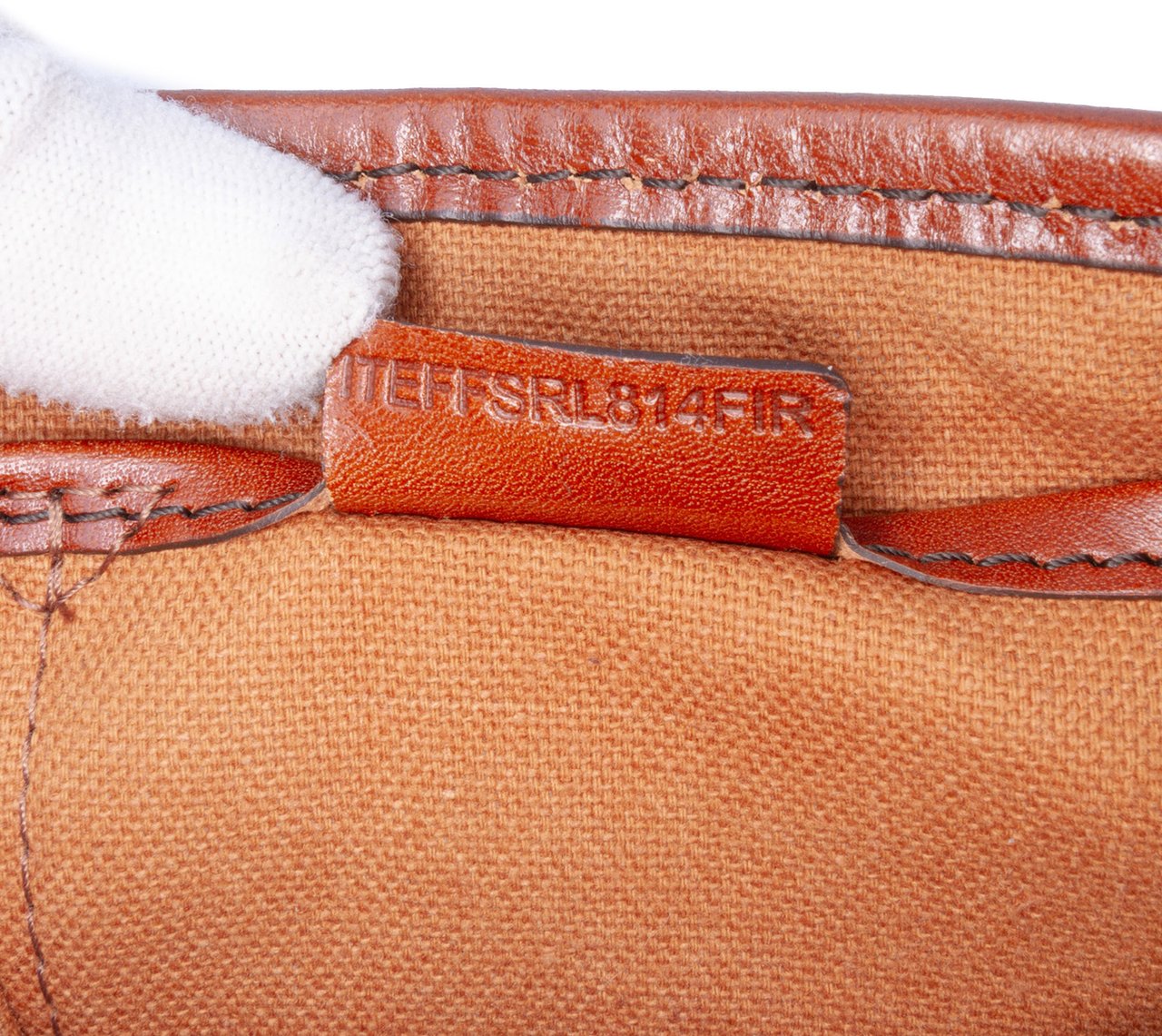 Burberry Haymarket Check Coated Canvas Brickfield Crossbody Bruin
