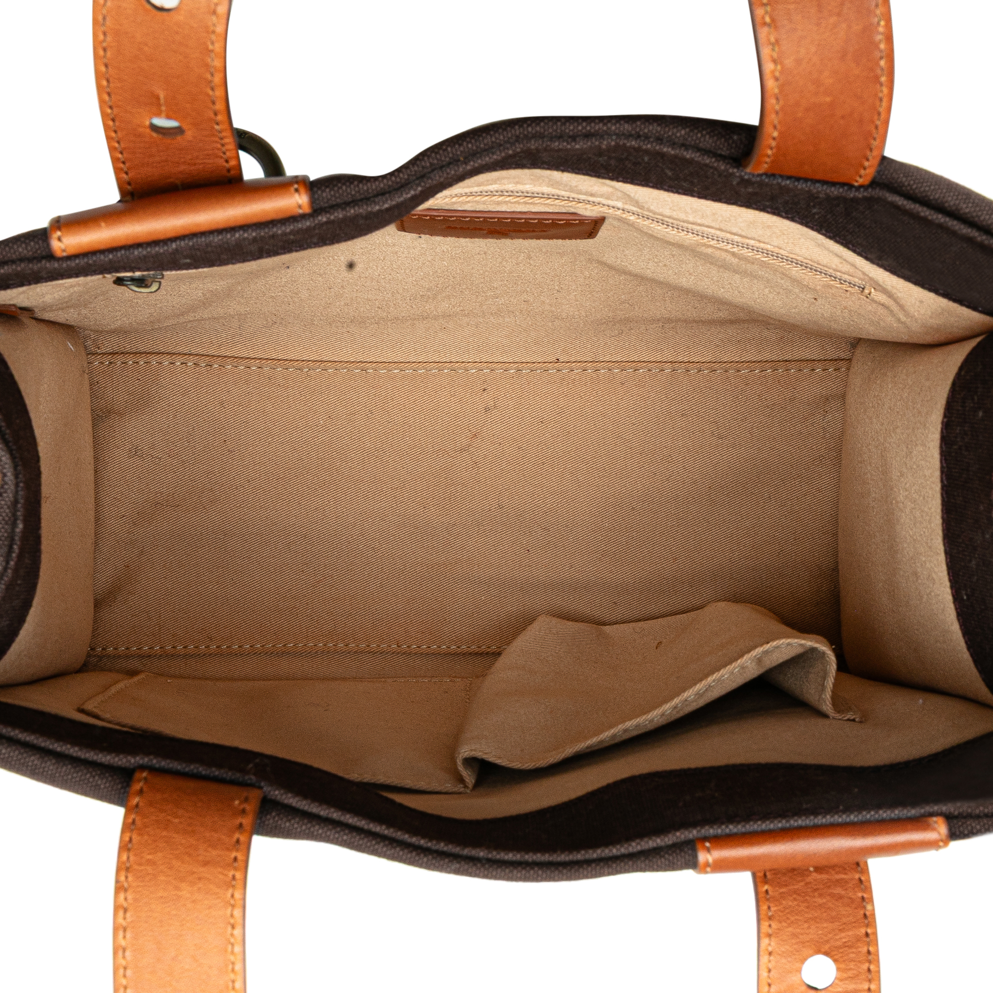 Burberry Canvas Tote Bruin