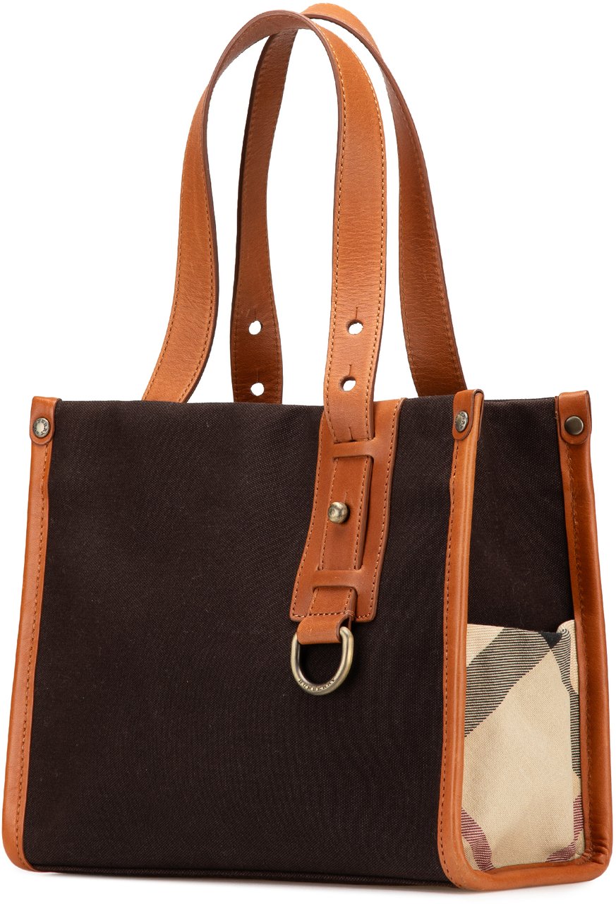 Burberry Canvas Tote Bruin