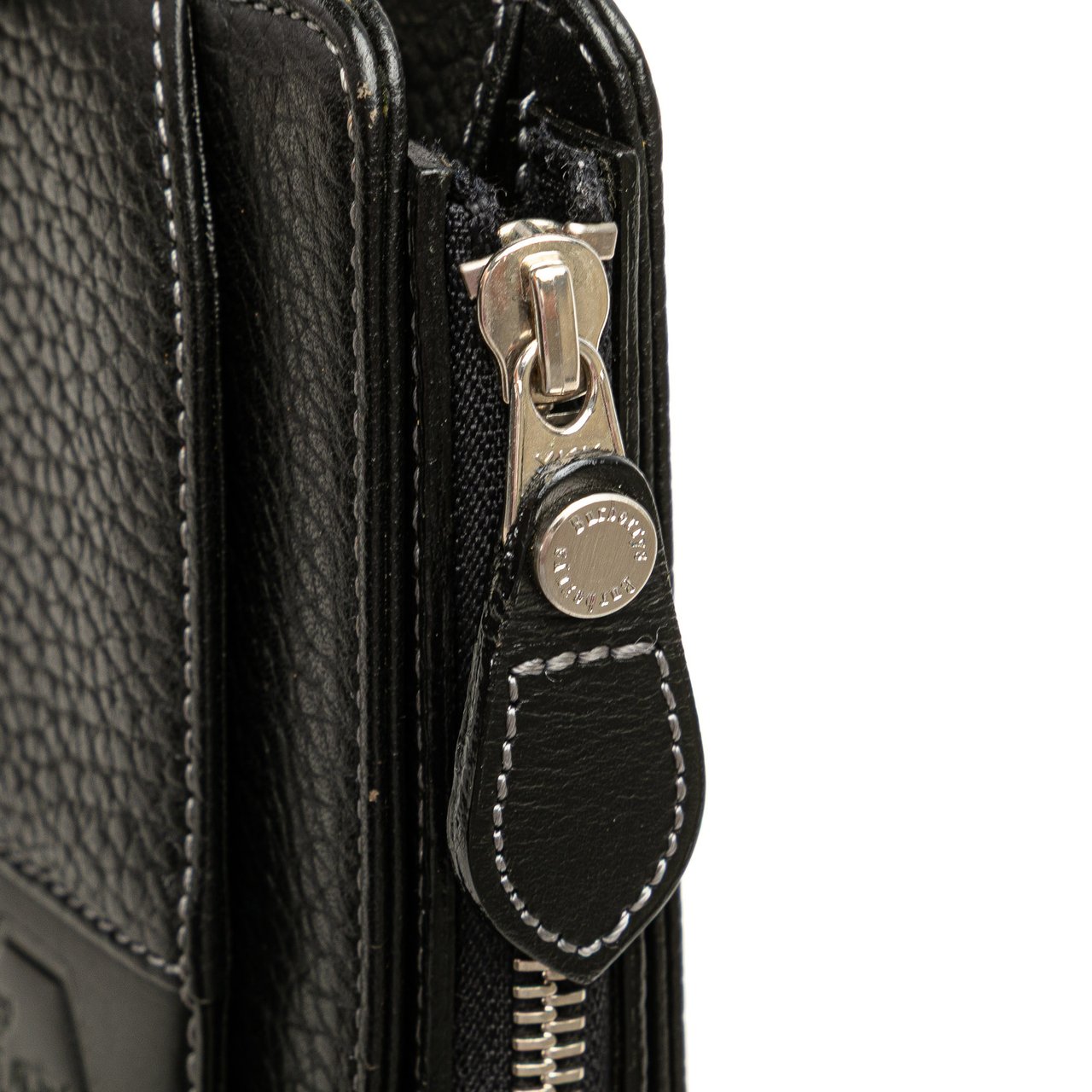 Burberry Leather Clutch Zwart