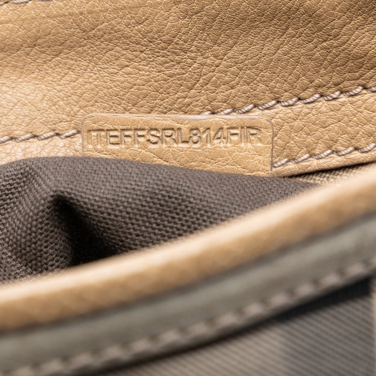 Burberry Smoke Check Coated Canvas Bartow Hobo Grijs