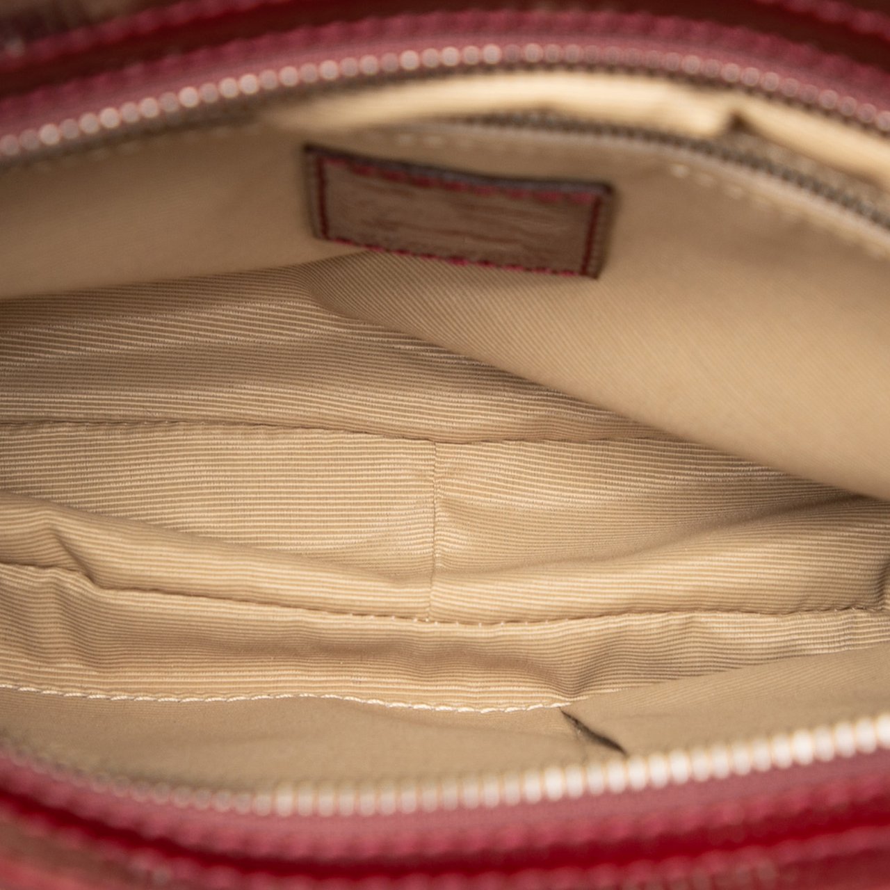 Burberry Hearts Nova Check Coated Canvas Shoulder Bag Bruin