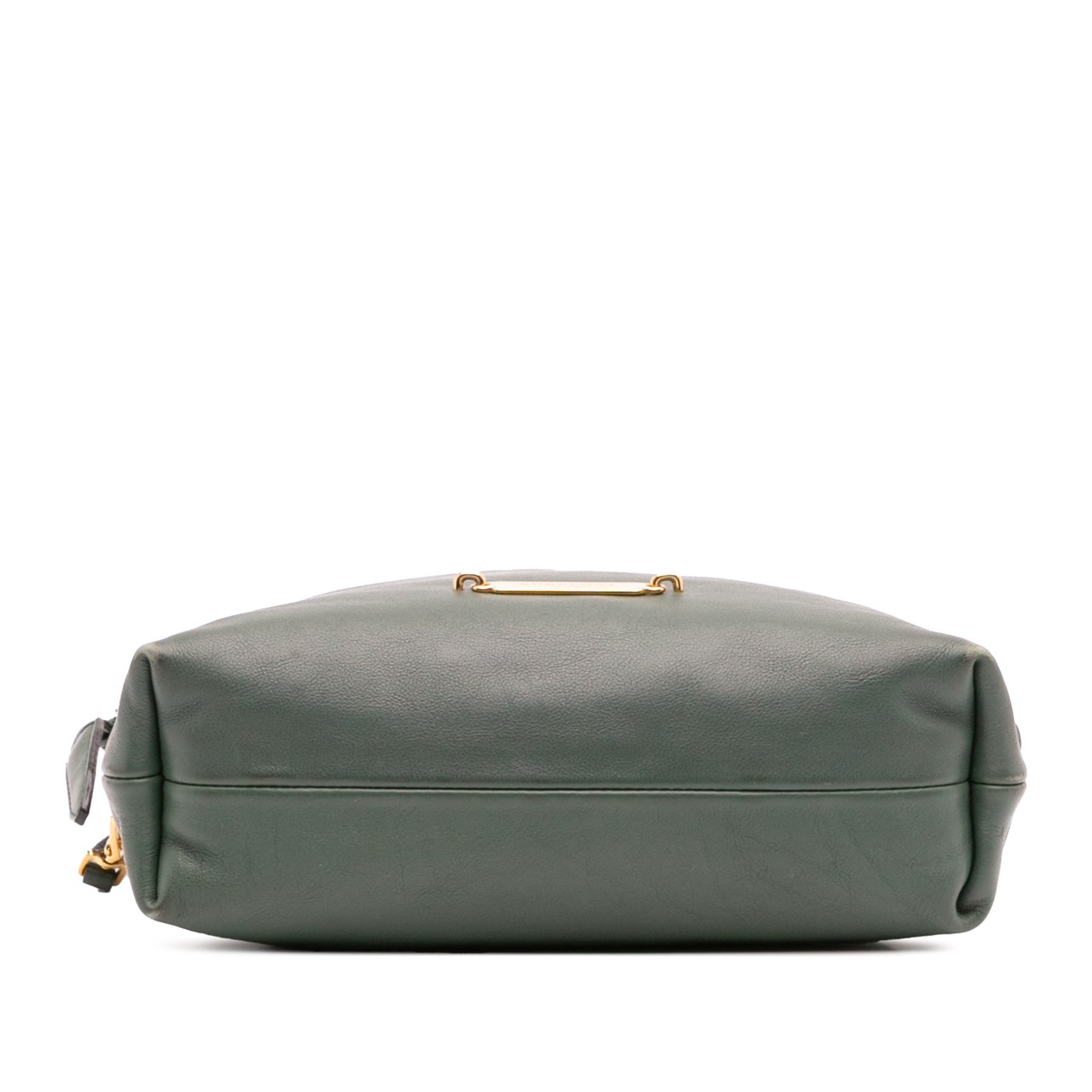 Burberry House Check Canvas and Calfskin Little Crush Crossbody Groen