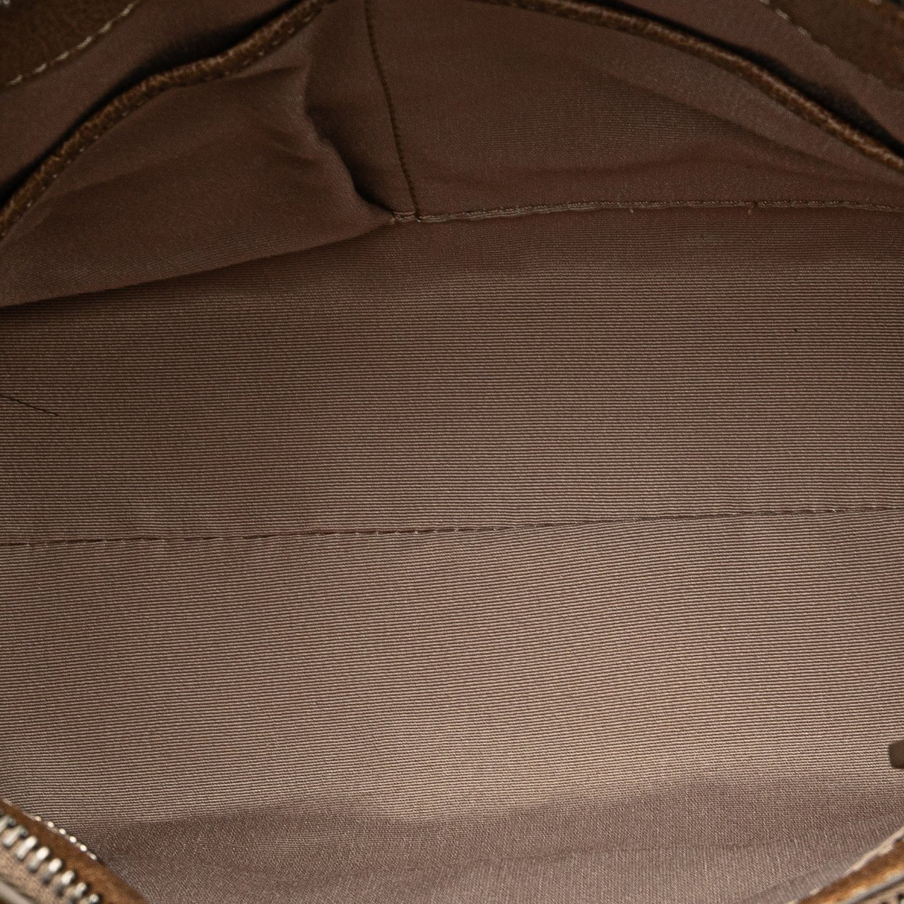 Burberry Embossed Supernova Check Coated Canvas Satchel Bruin
