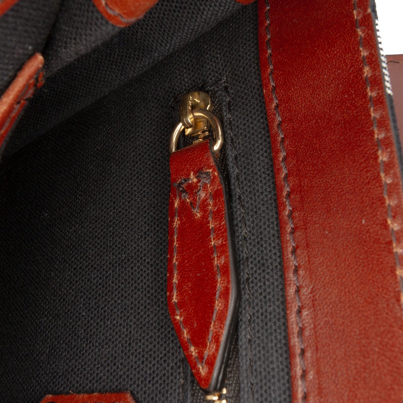 Burberry Leather and House Check Canvas Bridle Abbott Crossbody Bruin