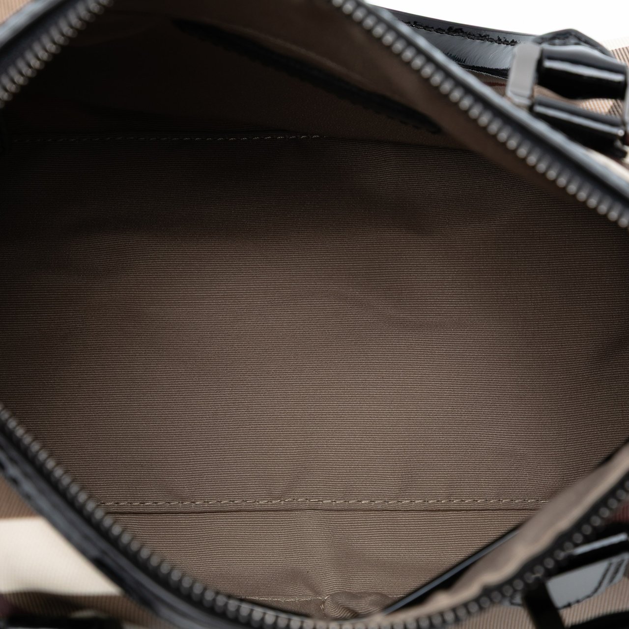 Burberry Supernova Check Canvas Chester Boston Bag Bruin