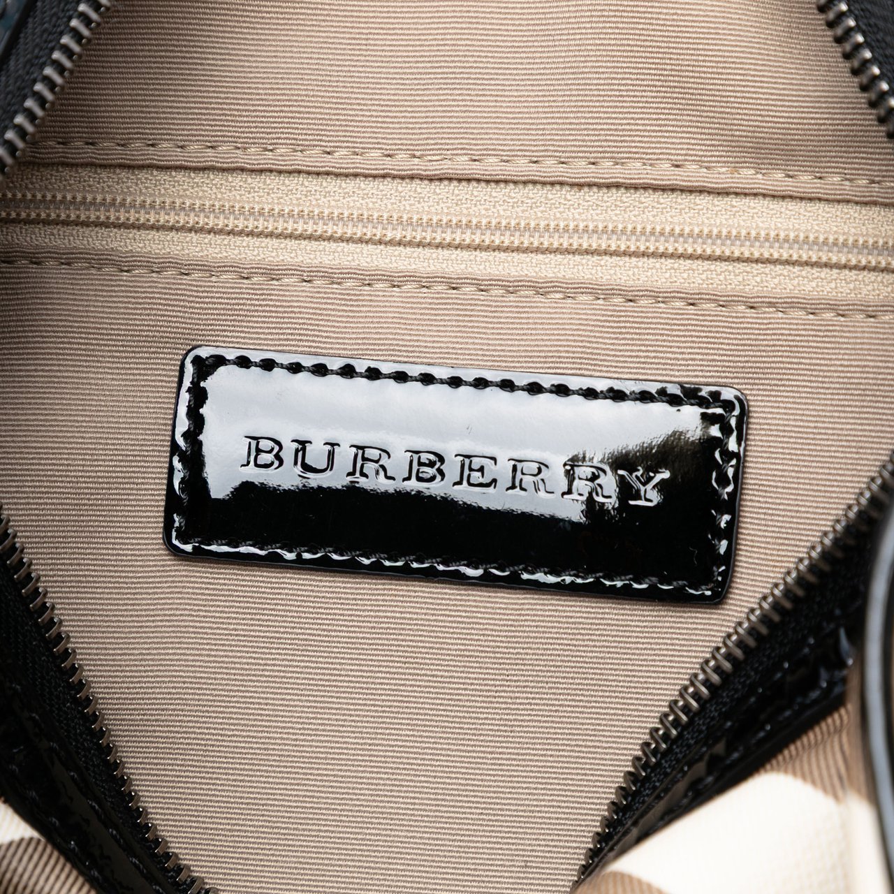 Burberry Supernova Check Canvas Chester Boston Bag Bruin