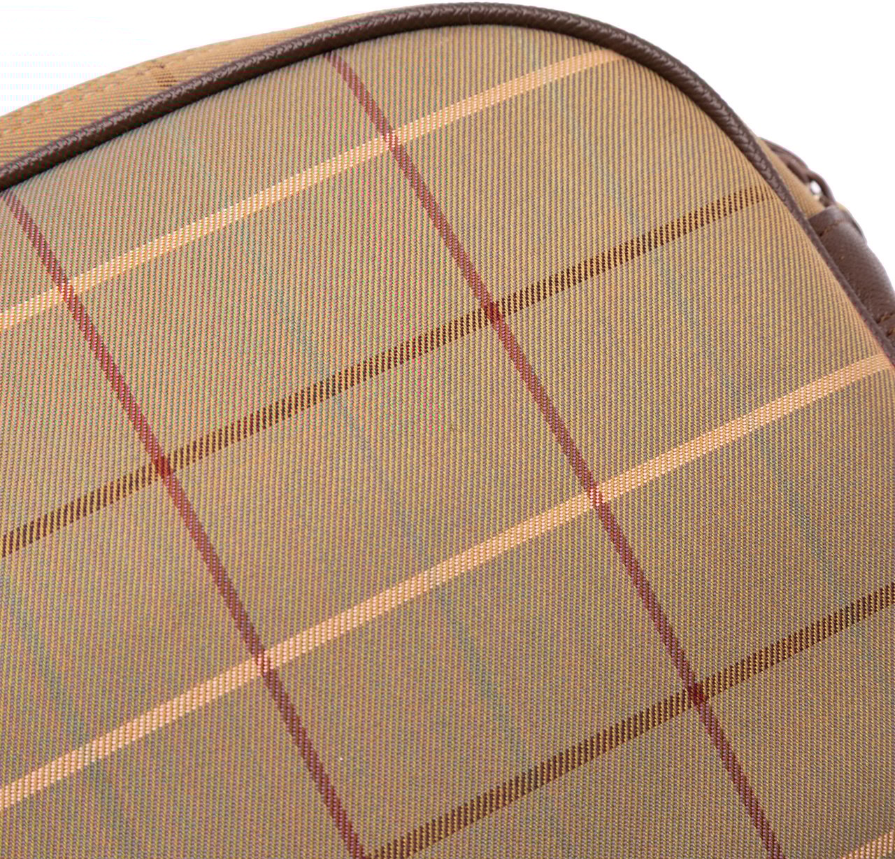 Burberry Vintage Check Canvas Clutch Bruin