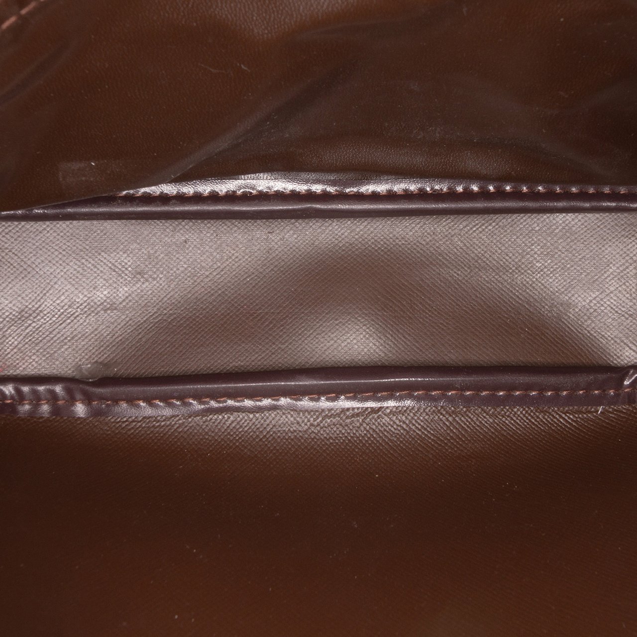 Burberry Vintage Check Canvas Clutch Bruin
