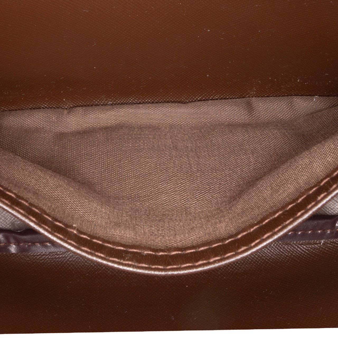 Burberry Vintage Check Canvas Clutch Bruin