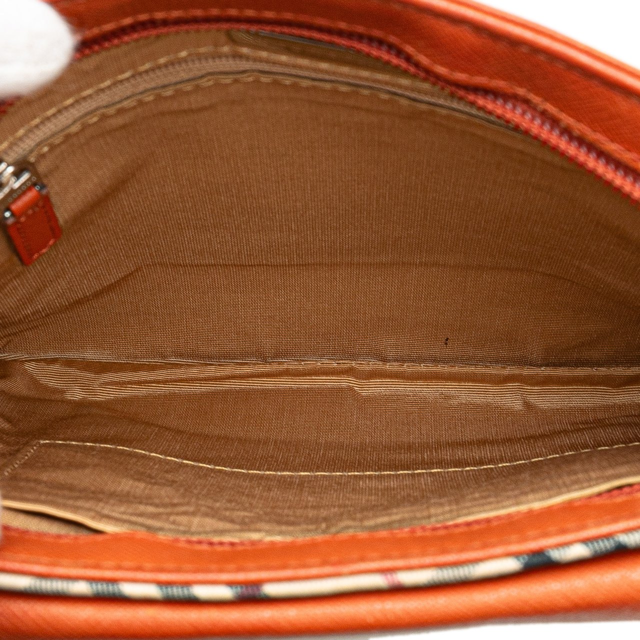 Burberry Nova Check Canvas Crossbody Bruin