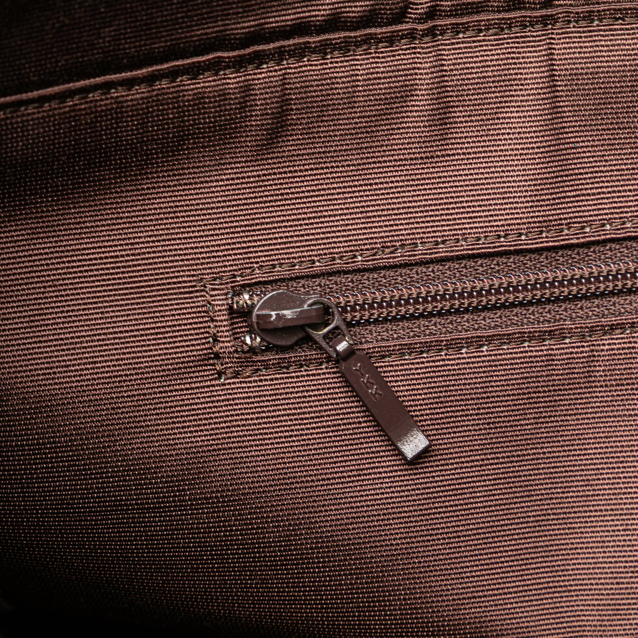 Burberry Haymarket Check Canvas Shoulder Bag Bruin