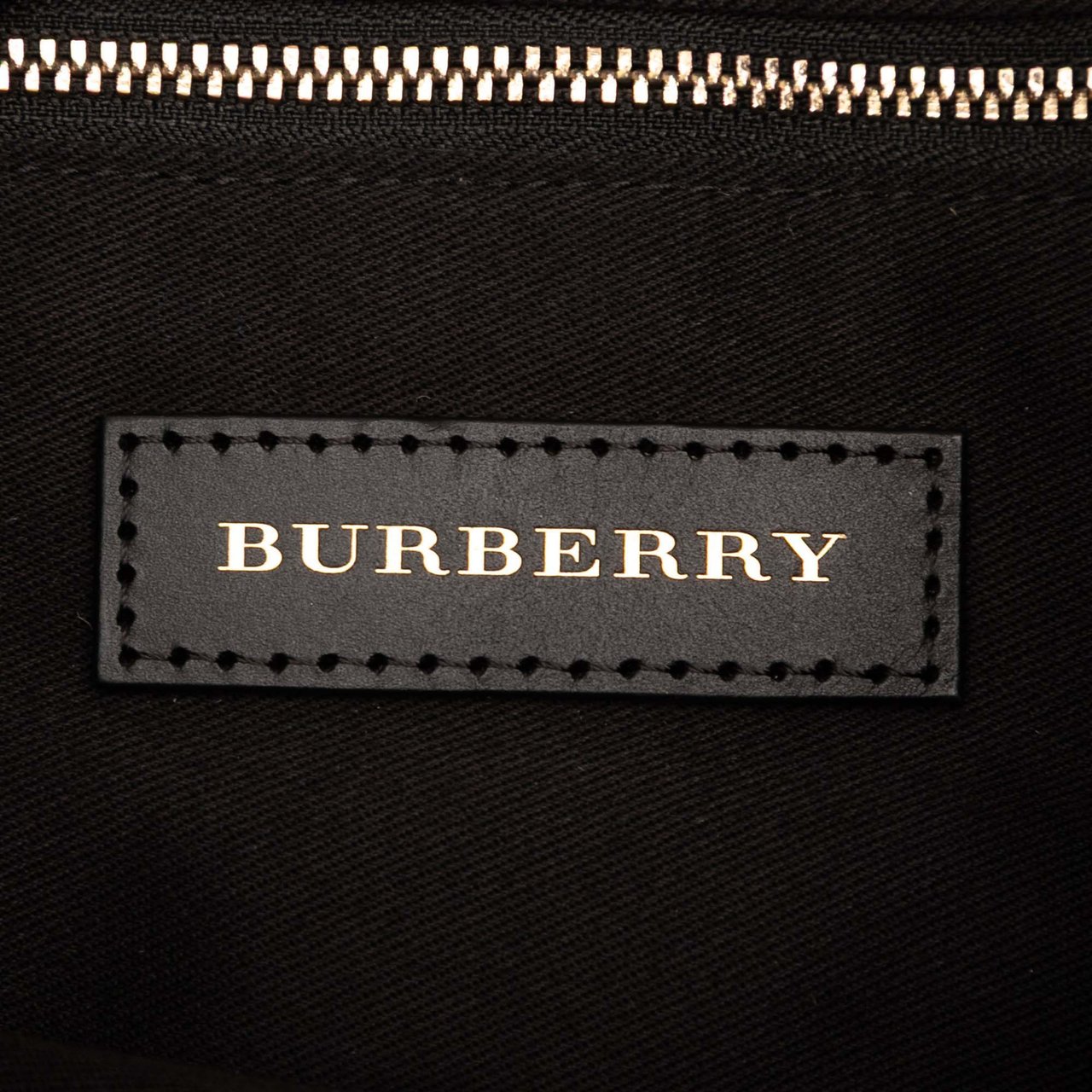 Burberry Leather Studded Rucksack Backpack Zwart