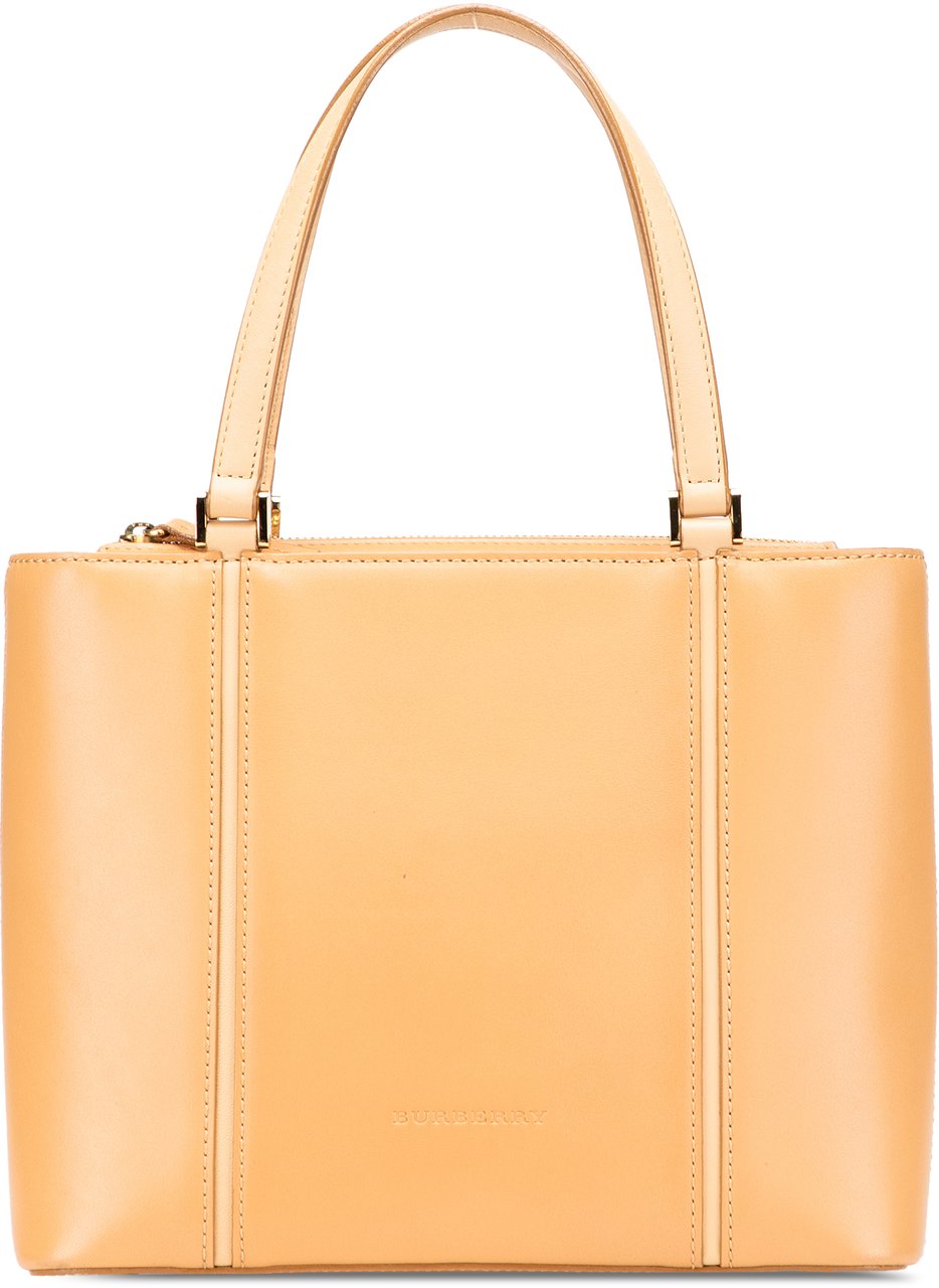 Burberry Leather Tote Bruin