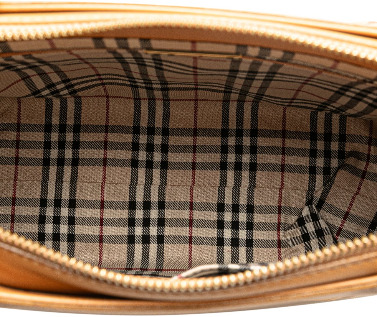 Burberry Leather Tote Bruin