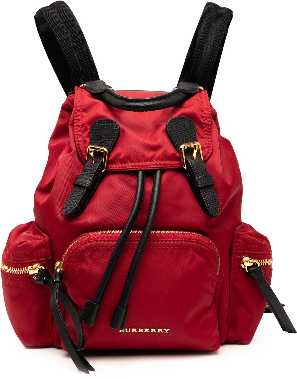 Burberry Medium Nylon Runway Backpack Rood