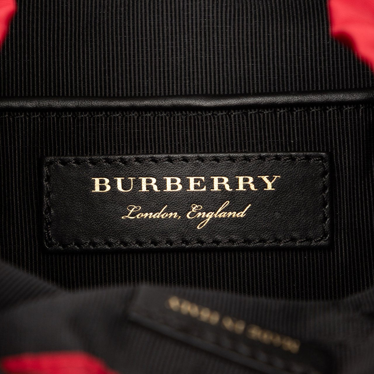 Burberry Medium Nylon Runway Backpack Rood