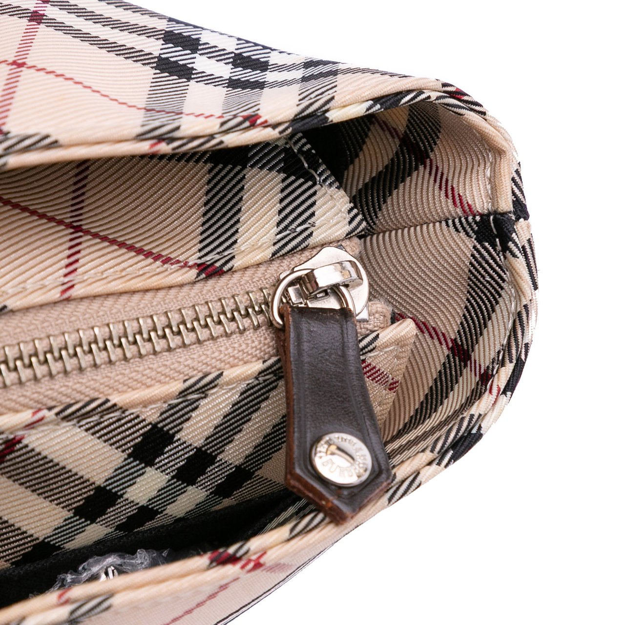 Burberry Nova Check Canvas Handbag Bruin