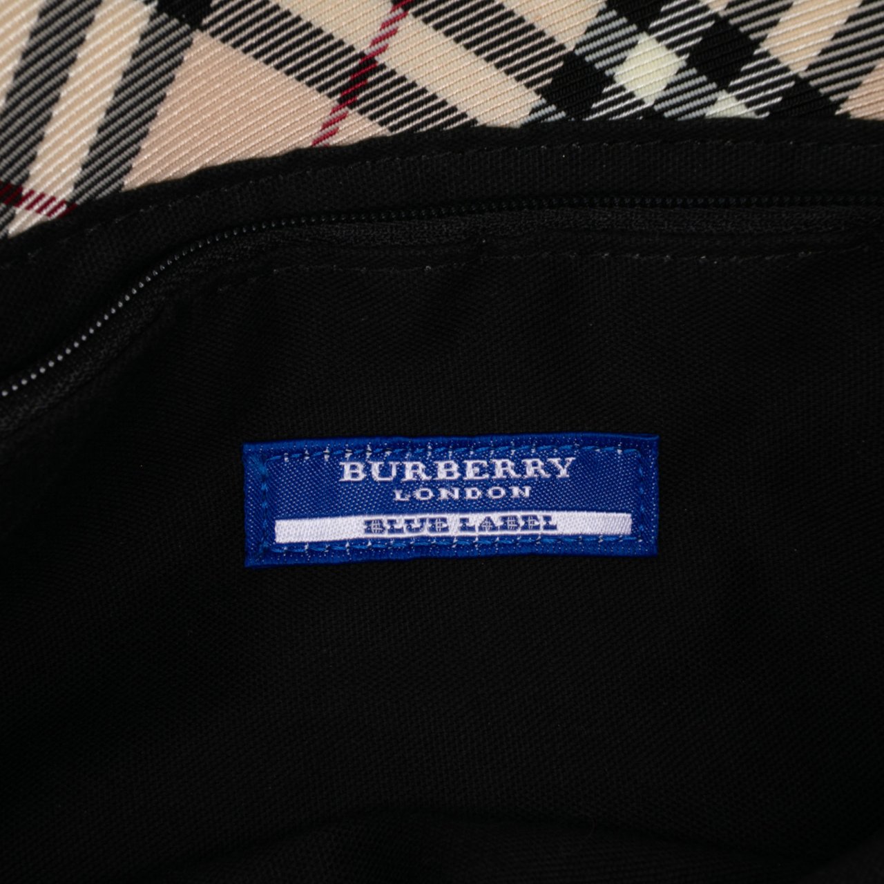 Burberry Nova Check Canvas Handbag Bruin