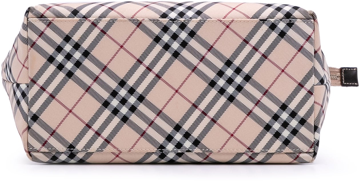 Burberry Nova Check Canvas Handbag Bruin