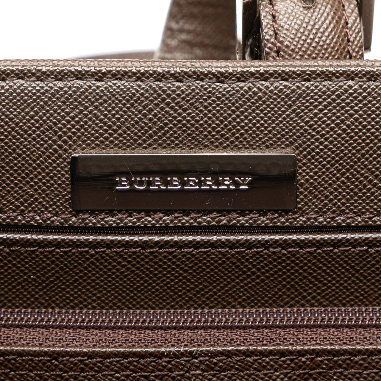 Burberry House Check Canvas Tote Bruin