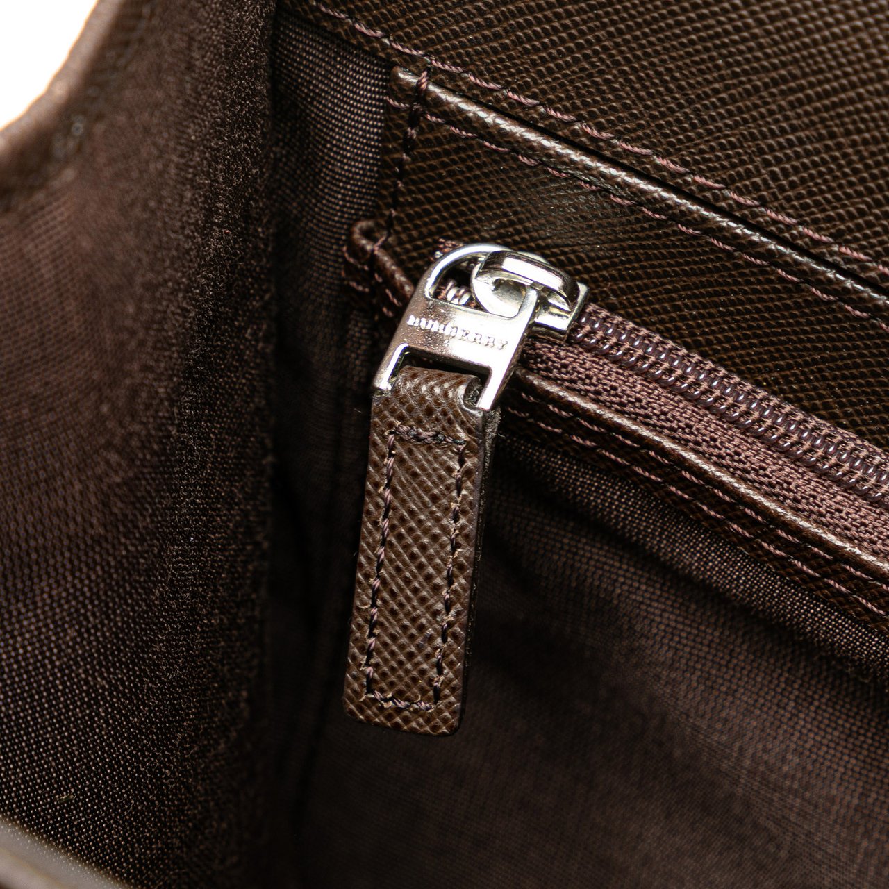 Burberry House Check Canvas Tote Bruin