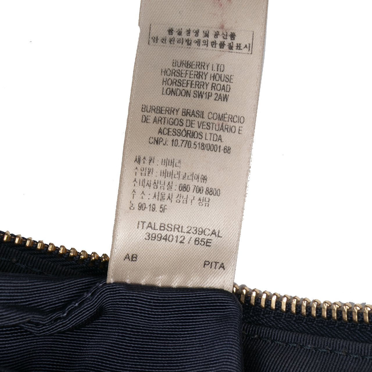 Burberry Suede Peyton Fringe Crossbody Zwart